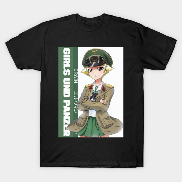 Riko Matsumoto Erwin Girls UND Panzer T-Shirt by ThomaneJohnson